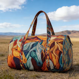 ראונה | תיק טיולים רך בעבודת יד